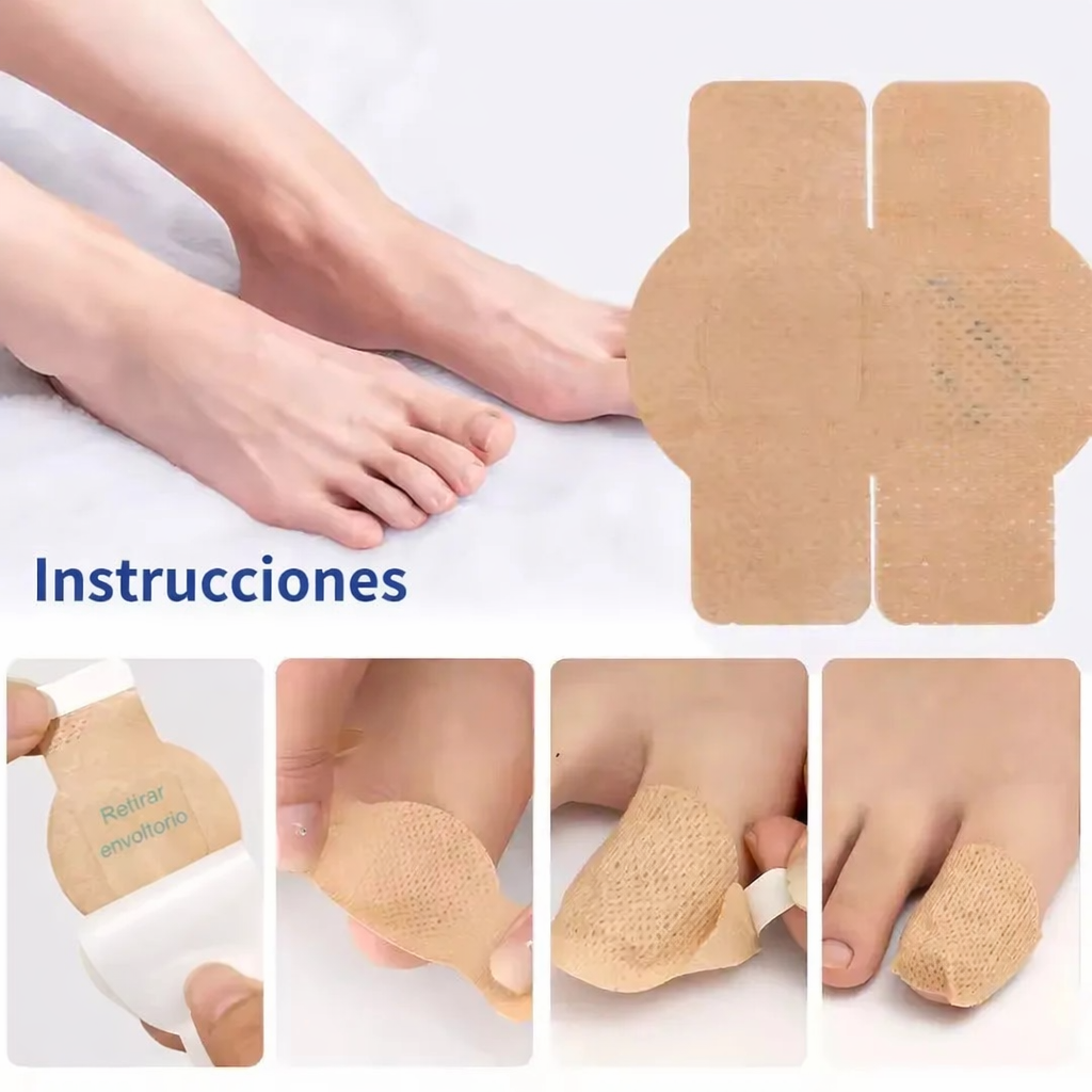 parches para hongos en las uñas