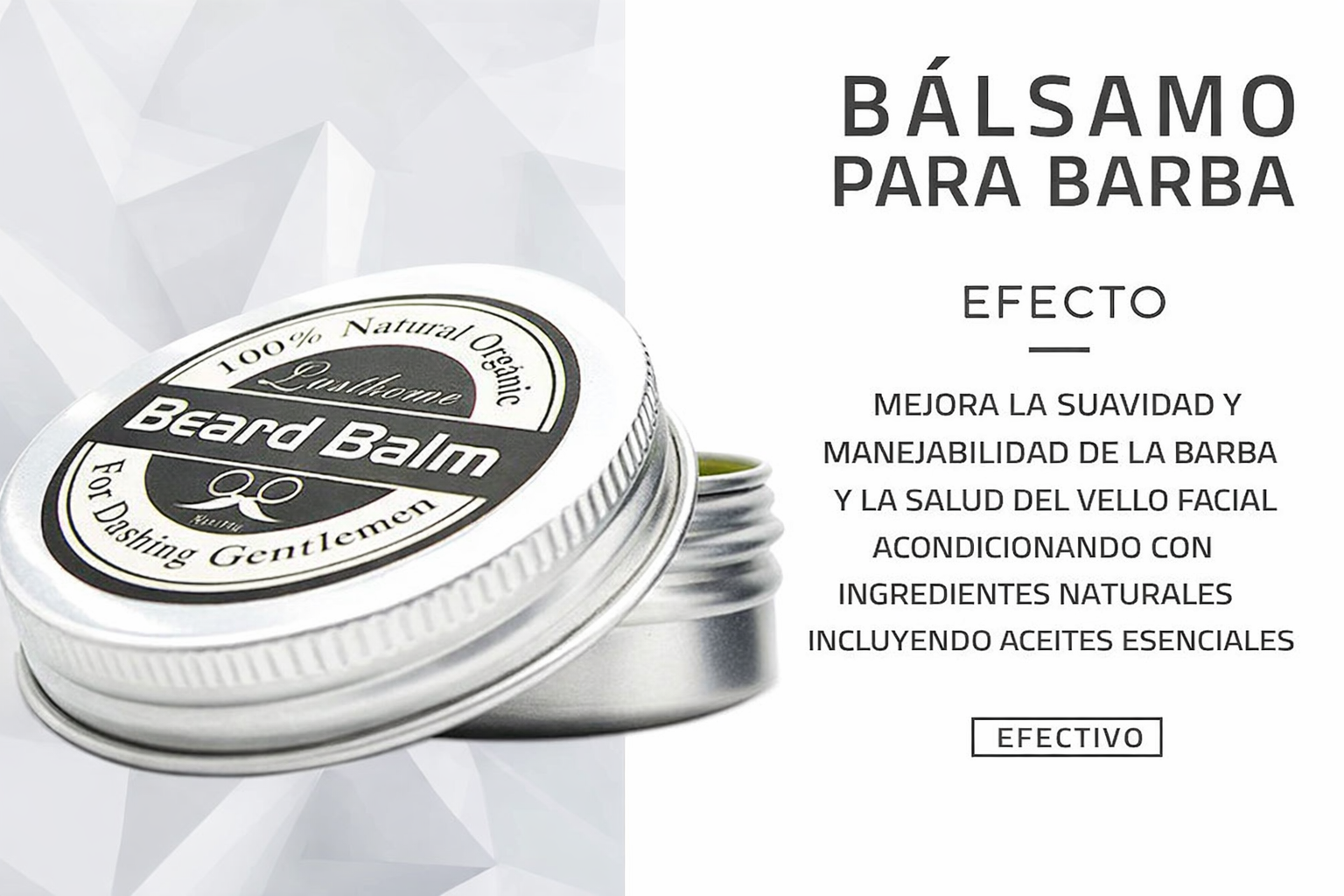 Bálsamo natural para barba