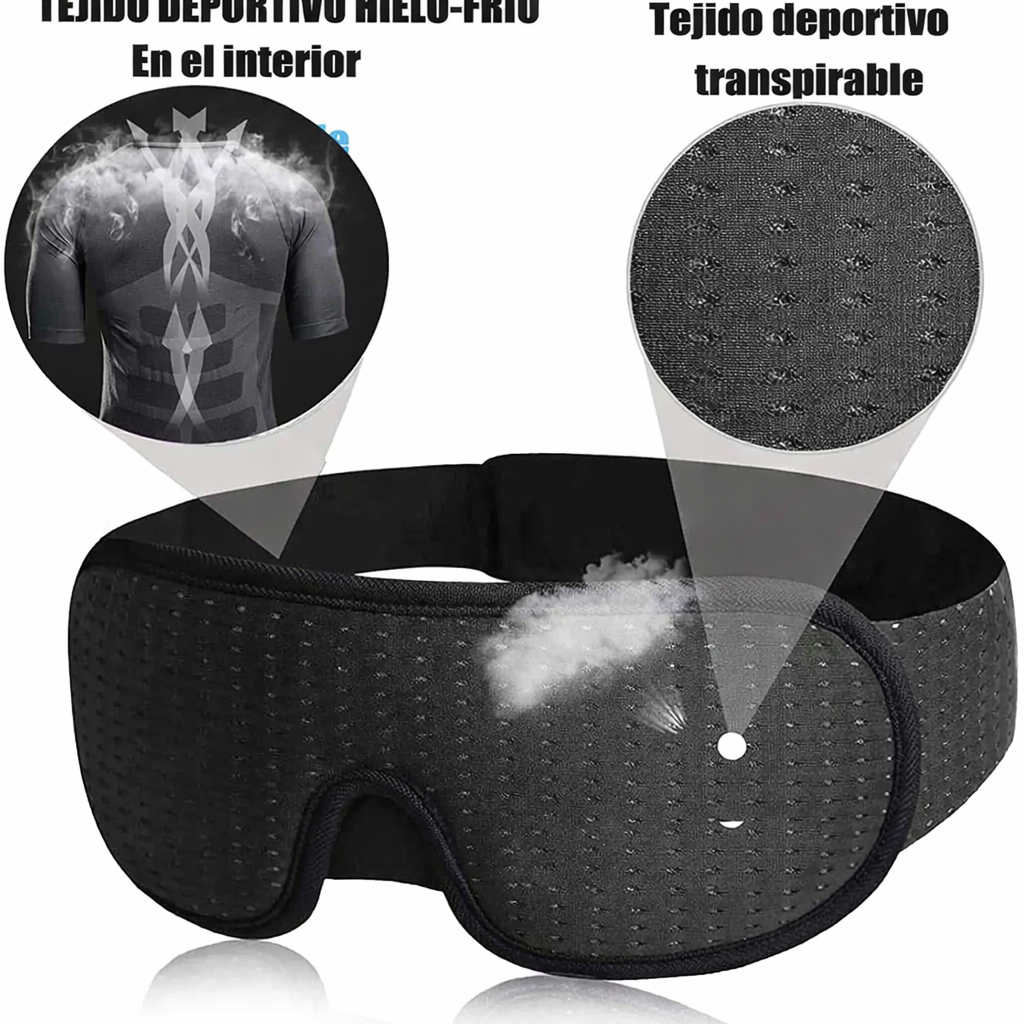 Máscara 3D para dormir
