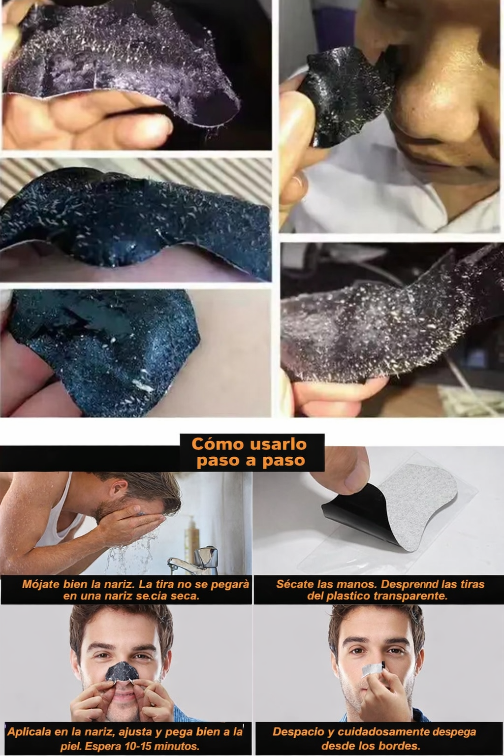 Mascarilla exfoliante para eliminar puntos negros