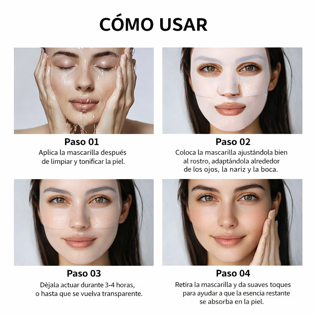 Mascarilla de bio-colágeno