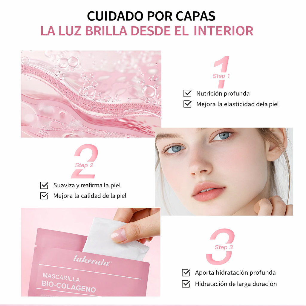 Mascarilla de bio-colágeno