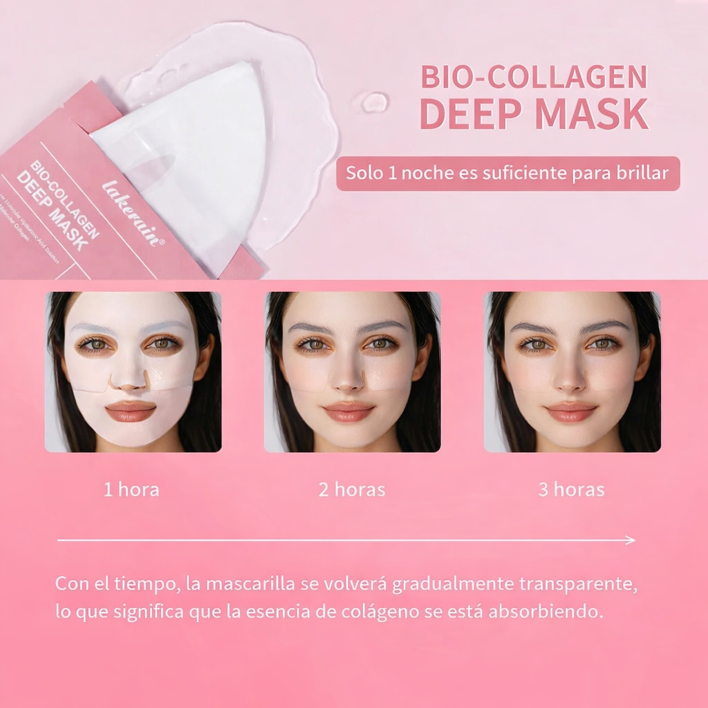 Mascarilla de bio-colágeno