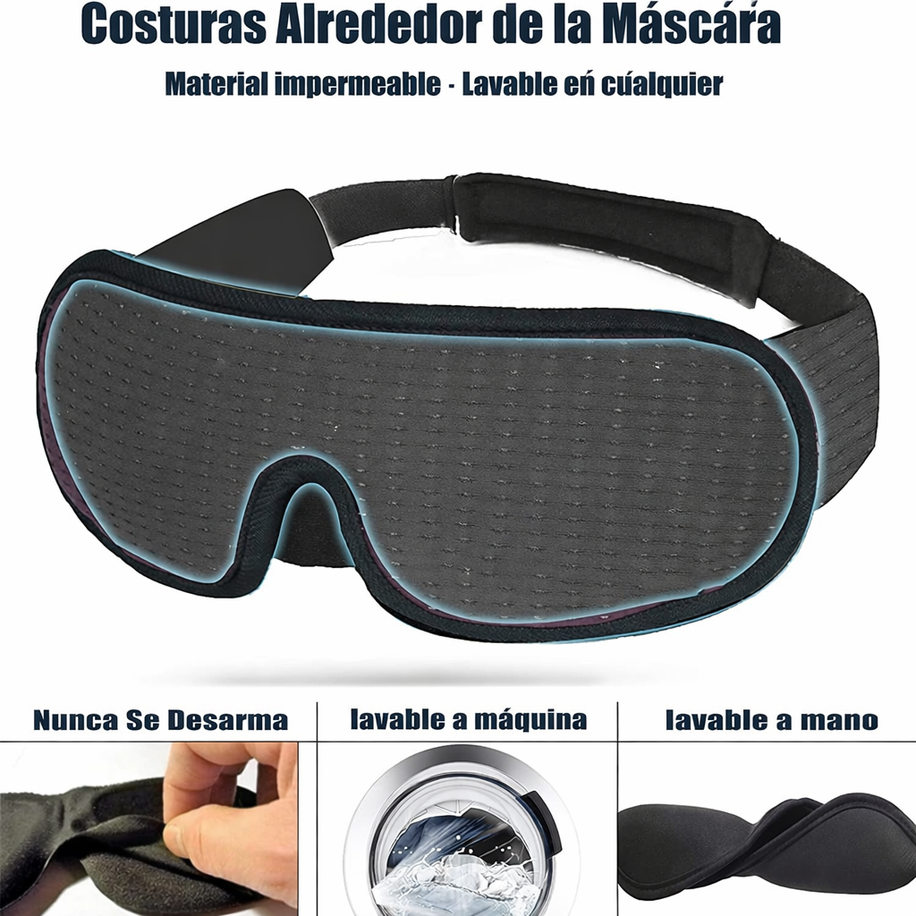 Máscara 3D para dormir