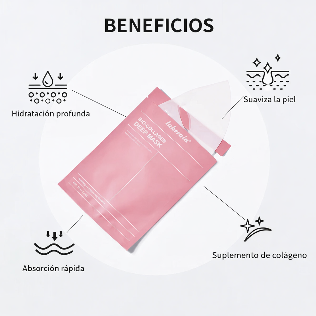 Mascarilla de bio-colágeno