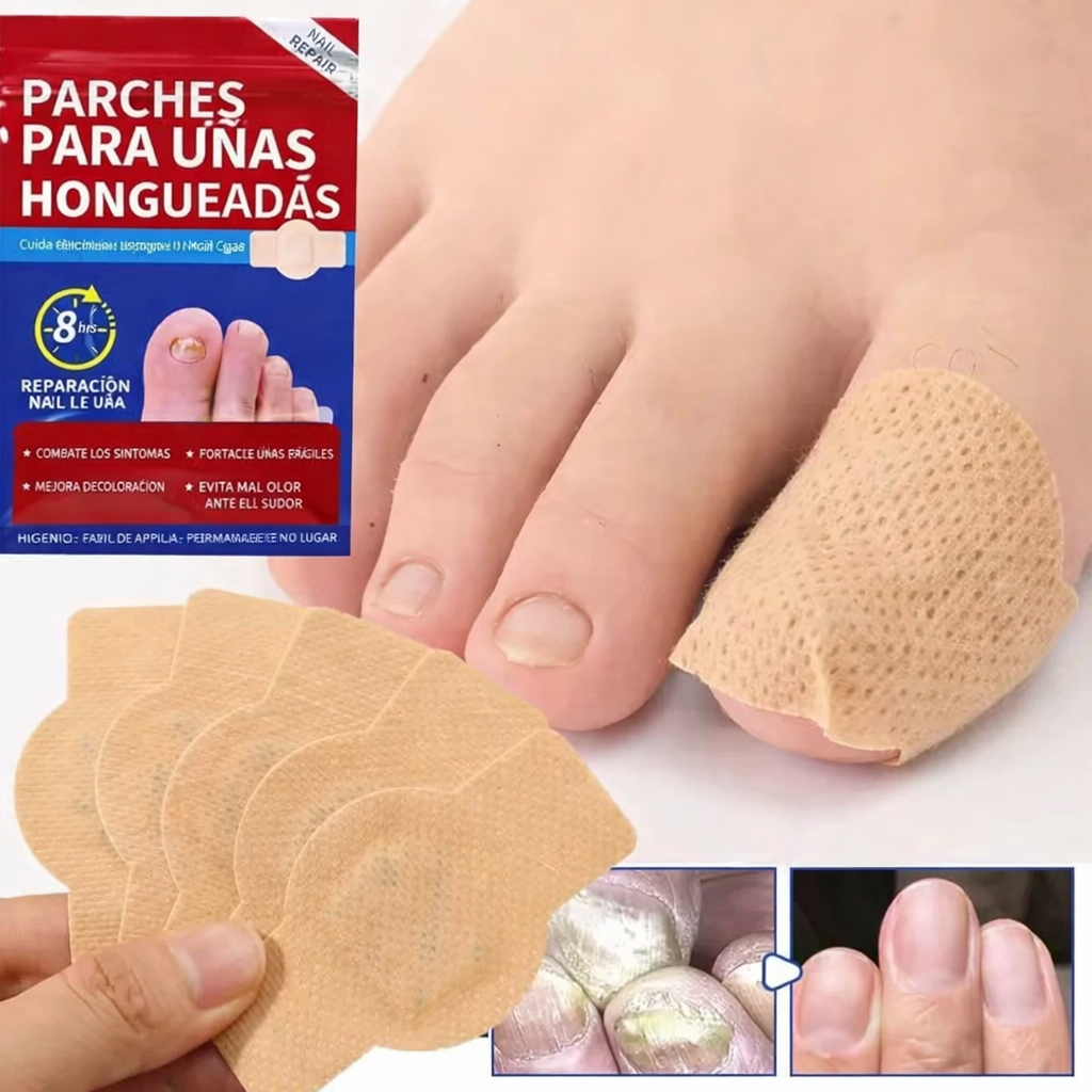 parches para hongos en las uñas