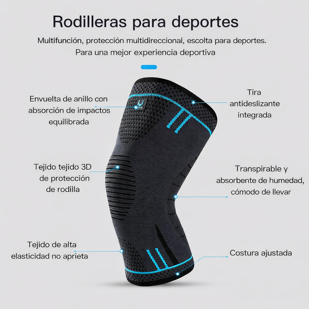 rodillera de compresión