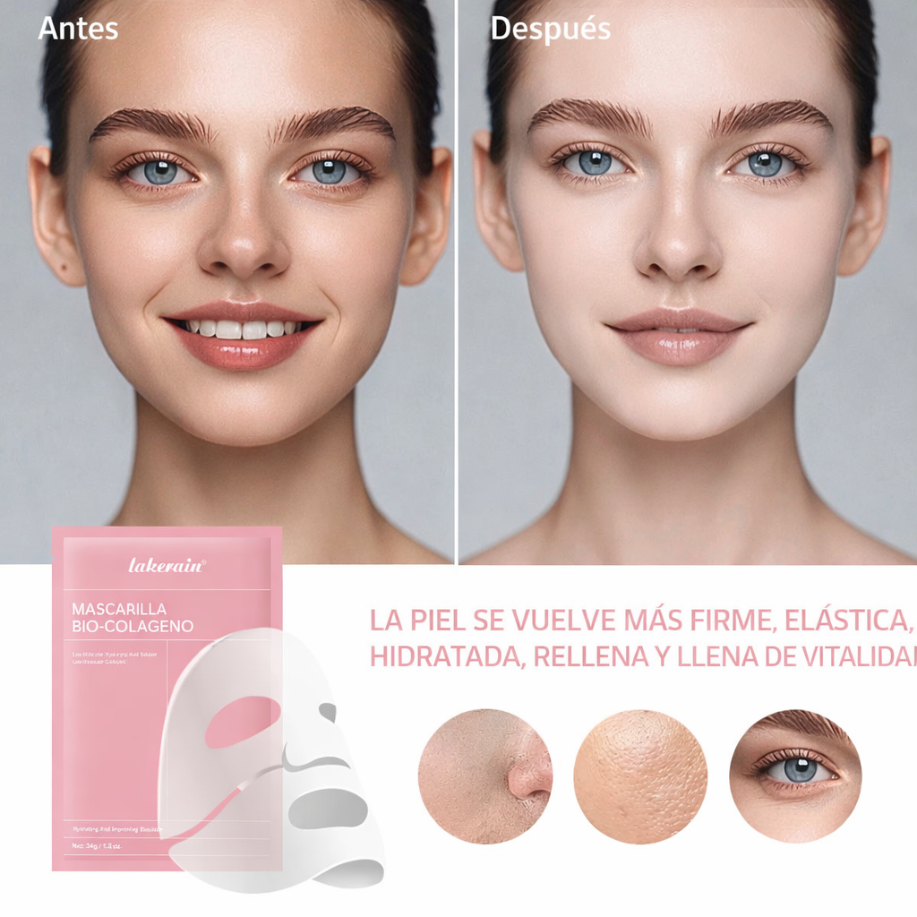 Mascarilla de bio-colágeno